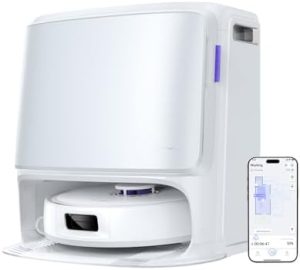 NARWAL Freo Z10 Saugroboter mit 15.000 Pa, Heizmopp und Auto-Trocknung für Tierhaare Zuhause