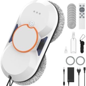 Fensterputzroboter von - 5600Pa mit Intelligenter Navigation & Doppel-Sprühfunktion für makellose Fenster im Handumdreh