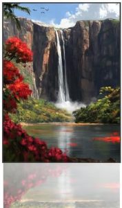 Malen nach Zahlen Erwachsene - Blume DIY Ölgemälde Set für Anfänger, ideale Heimdekoration und Geschenke!