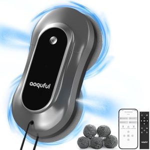 Intelligenter Fensterputzroboter von XYZ – Elektrischer Fensterputzer mit Dual-Wasserspray, ideal für Innen- und Außengl