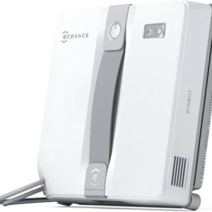 ECOVACS WINBOT Mini Fensterputzroboter mit kompaktem Design – Ultrasonic Reinigung, 4 Reinigungsmodi für streifenfreie F