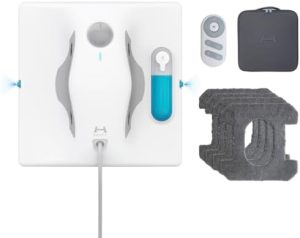 Hutt W8 Fensterputzroboter – Effektive Reinigung mit 2-Fach Sprühsystem für Fenster, Fliesen und Wintergärten!