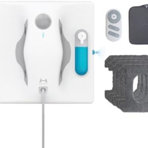 Hutt W8 Fensterputzroboter – Effektive Reinigung mit 2-Fach Sprühsystem für Fenster, Fliesen und Wintergärten!