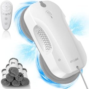 E300 Fensterputzroboter - Doppelseitiges Sprühsystem für streifenfreie Fensterreinigung zu Hause