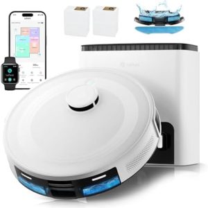 LEFANT M2 Plus Saugroboter mit Laser-Navigation, 6000Pa Saugleistung für effektive Reinigung, ideal für Ihr Zuhause!